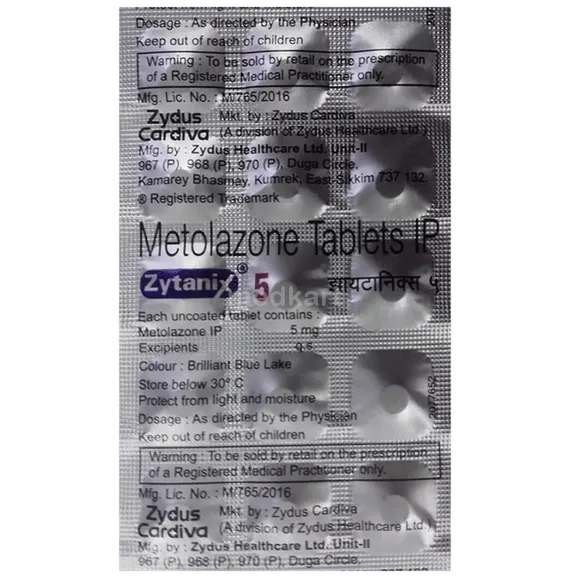 zytanix 5 tablet 15's